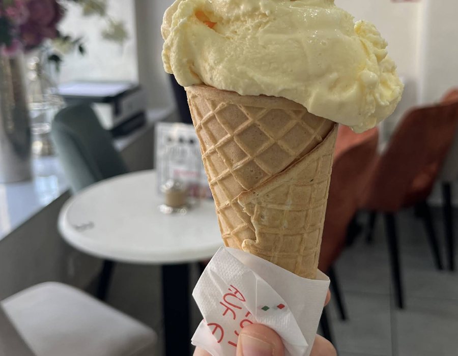 Hausgemachtes Eis